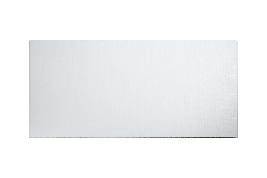 Panel de pared integrado WPC con ranura en V insonorizada de 600*8 mm